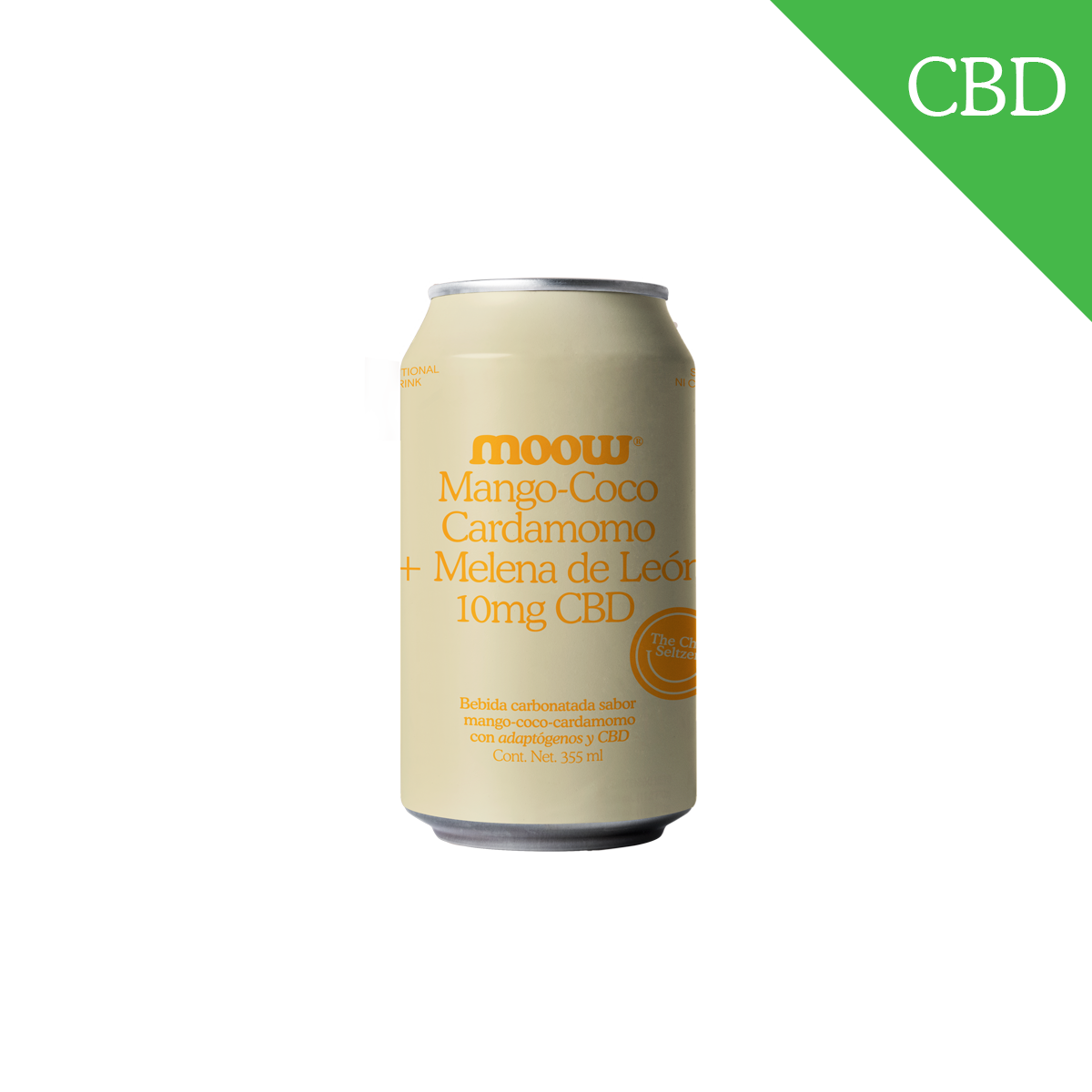 Moow mango-coco + melena de león con CBD